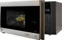 LG Mikrowelle "MS 2595 CIS" Mikrowelle 1000 W Smart Inverter Technologie, echte