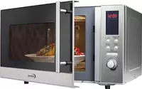 Hanseatic Mikrowelle "AS823EBB-P" Grill und Hei&szlig;luft 800 W inkl. 3 Jahre