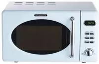 Wolkenstein Retro Mikrowelle Microwelle Mikrowellenherd Wmw720 Lb Blau 700 Watt