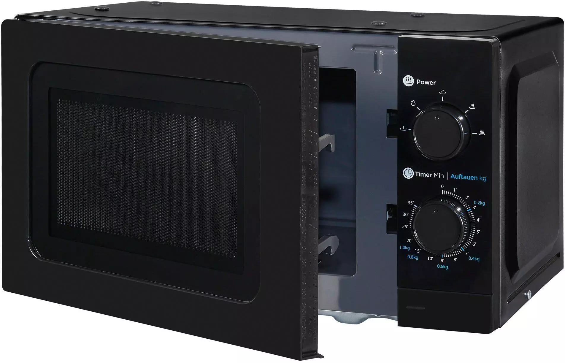 Exquisit Microwave WP 700 J17-3 SW | 700 W Power |  Produktbild-Vorschau 8