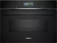 SIEMENS Backofen mit Mikrowelle iQ700 "CM776GKB1" mit 1-fach-Teleskopauszug Perfekte