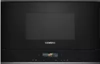 SIEMENS Einbau-Mikrowelle "BE732L1B1" Grill Mikrowelle 1990 W M&uuml;helose humidClean