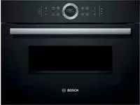 BOSCH Einbau-Mikrowelle "CMG7761B1" Grill Hei&szlig;luft Ober-/Unterhitze 3600 W