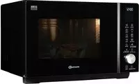 BAUKNECHT Mikrowelle "MF 255 B" Grill Hei&szlig;luft Mikrowelle intelligente...