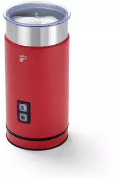 Tchibo Milchaufschäumer Edelstahl 550 Watt Rot