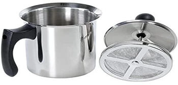 Ilsa Breakfast! 18/10 Cappuccino Edelstahl doppelter Filter Tassen 6 Fassungsvermögen 80 cl