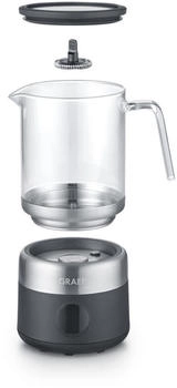 Graef Milchaufschäumer MS802EU schwarz – Graef Milchaufschäumer MS802EU schwarz für perfekten Milchschaum auf Knopfdruck