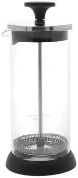 La Cafetiere 400ml Glass Milk Frother Black
