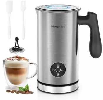 Morpilot Milchaufschäumer Elektrisch 4 in 1 300ml MMF-031M