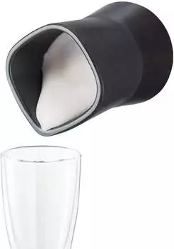 Tchibo 383129 Schwarz/Edelstahl – Der Tchibo 383129 Schwarz/Edelstahl: Ein elektrischer Milchaufschäumer für Perfekten Milchschaum