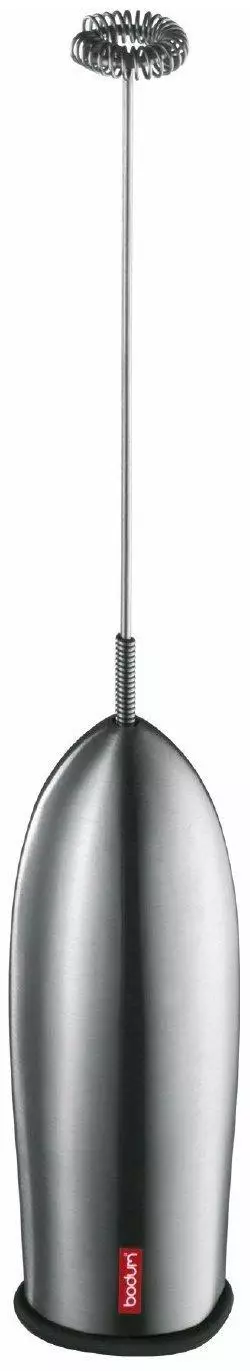 Bodum Schiuma Edelstahl batteriebetriebener Milchaufschäumer