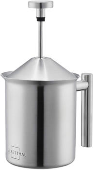 Silberthal Milchaufschäumer Manuell Edelstahl 400ml