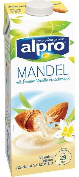 Alpro Mandel mit feinem Vanillegeschmack 1L