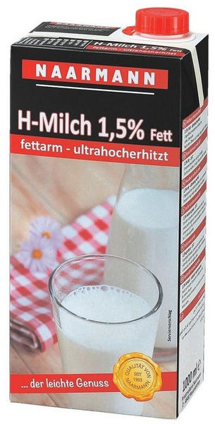 Naarmann H-Milch 1,5% Fett (12x1l)