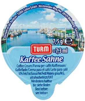 Turm Kaffeesahne 10% Fett in Tassenportionen (240 Port.)