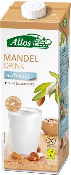 Allos Mandel Drink naturell bio 1l