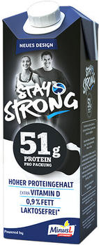 MinusL Stay Strong Protein H-Milch, 0,9% Fett 1l