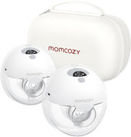 Momcozy M5 Milchpumpe Doppelt Grau 1 Set