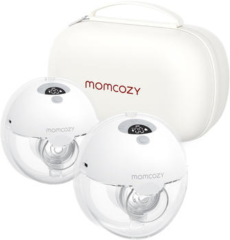 momcozy Doppelmilchpumpe tragbar M5 grau