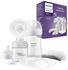 Philips AVENT Handmilchpumpe mit 2 Babyflachen (SCD430/60)