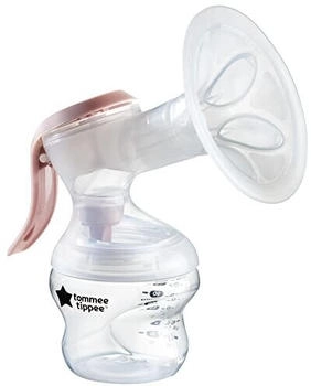 Tommee Tippee Manual Breast Pump Made for Me White/Pink