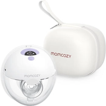 momcozy All-in-One M5 Tragbare Milchpumpe lila