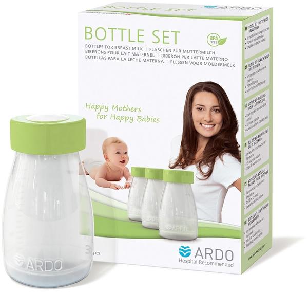 Ardo Bottle-Set Muttermilchflaschen (3 Stück)