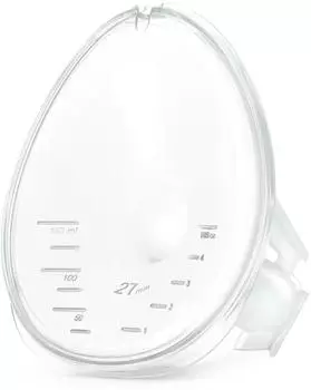 Medela Hands-free Milchpumpen-Trichter 27mm, BPA-frei, 2er-Pack (101045056)