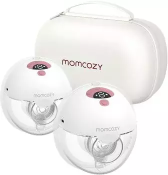 Momcozy M5 Smart Milchpumpe (2 Pack) rot