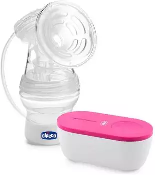 Chicco Elektrische Reise-Milchpumpe tragbar, 5 Intensit&auml;tsstufen, 150ml (14017408-0)