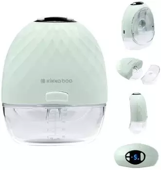 KIKKABOO Winnie elektrische Milchpumpe, tragbar, 140ml, grün (31304010038)