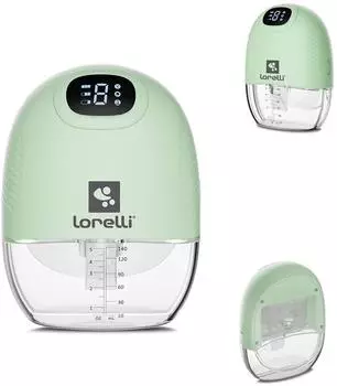 Lorelli Alice Elektrische Milchpumpe 140ml, 9 Stufen, gr&uuml;n (10220840003)