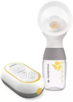 Medela Freestyle Mini Classic Elektrische Einzelmilchpumpe, wiederaufladbarer Akku (101047774)
