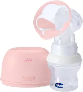 Chicco Stimolatte Elektrische Einzelmilchpumpe, 2 Modi, 10 Stufen (CH09199-60)