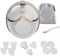 Kinderkraft Elektrische Milchpumpe "MAMAFLOW" mit 4 Modi; ideal f&uuml;r die Handtasche