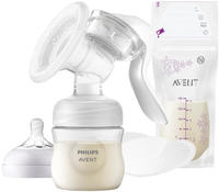 Philips AVENT Handmilchpumpe "SCF430/20" Standardset mit Natural Motion-Technologie
