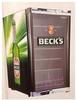 °CUBES HighCube Flaschenkühlschrank Becks / F / 84,5 cm Höhe / 104 kWh/Jahr...