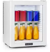 Klarstein - Brooklyn 24 Mini-k&uuml;hlschrank Glast&uuml;r Led Ablage
