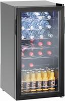 Bartscher Flaschenk&uuml;hlschrank 700182G 88L G 28Fl.Doppel-Verglasung 5Ablagen