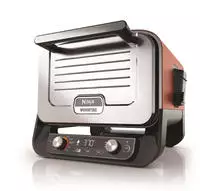 Ninja OO101EU, Ninja Woodfire Elektrischer Outdoor Ofen, Pizzaofen und Smoker...