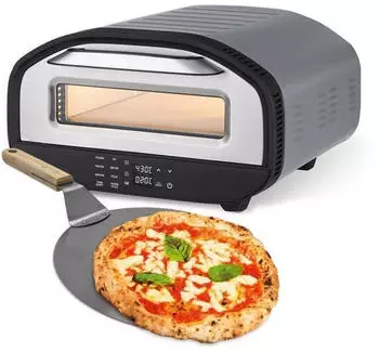 GOURMETmaxx Elektro-Pizzaofen 1700W mit Pizza-Heber 14246