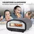 GOURMETmaxx Elektro-Pizzaofen 1700W mit Pizza-Heber 14246