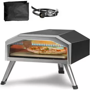 VEVOR Pizzaofen Outdoor 330 mm 540 ℃
