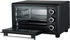 Optimum 20 Liter Minibackofen 60 min Timer 1380 W Schwarz
