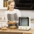 HomCom Minibackofen 15L Pizza-Ofen mit Backblech und Gitterrost, Edelstahl Cremeweiß 25,5 x 27,5 x 32 cm