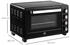 HomCom Mini Backofen 32L 3 Kochmodi Edelstahl Schwarz