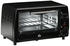 HomCom Mini Backofen 10 L 750W Temperatur bis zu 230 ℃ Schwarz