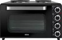 Silva 440109, Silva KK 3200 Minibackofen 2 getrennte Temperaturregler,