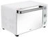 ADLER Minibackofen AD 6027, Elektrobackofen, 48L, Mini Backofen, Umluft, Timer, Drehspieß, weiß