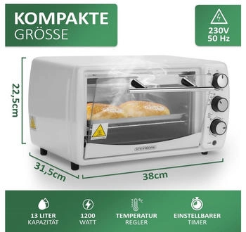 Steinborg 3005 – Steinborg 3005 - Ihr kompakter Küchenbegleiter für vielseitiges Backen
